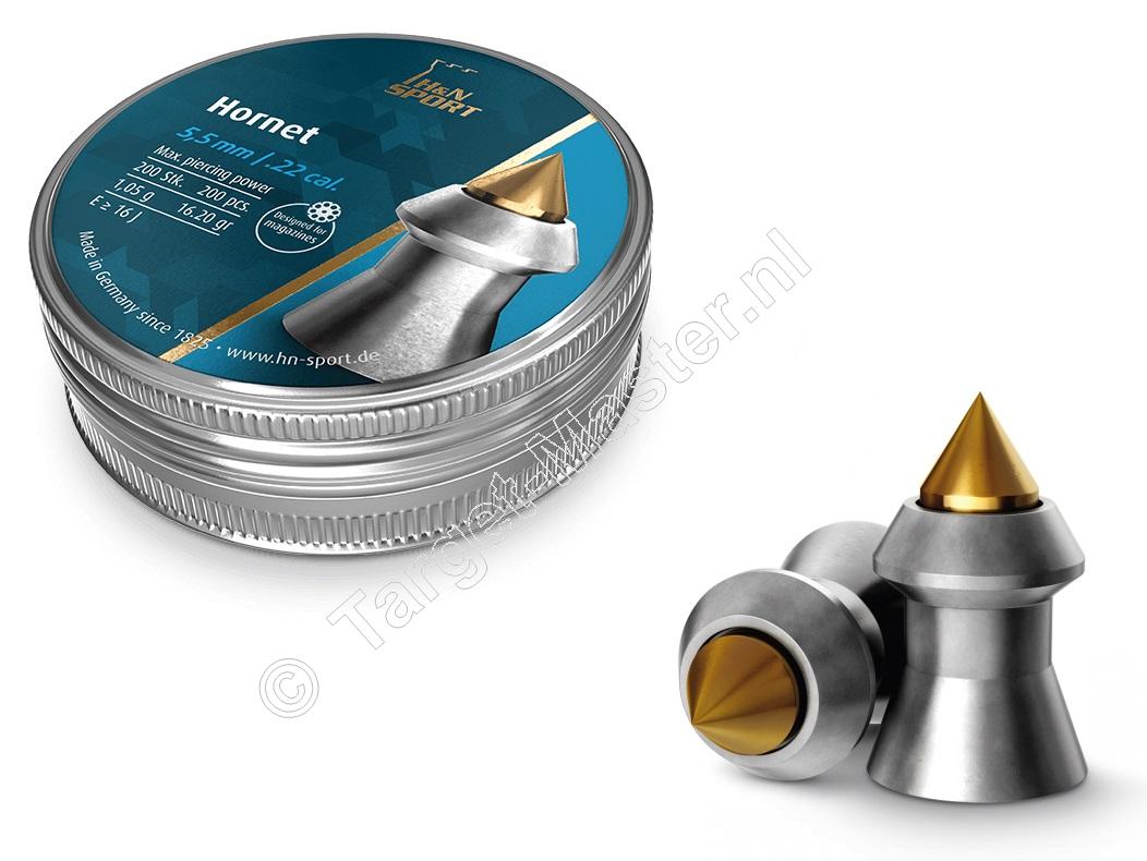 H&N Hornet 5.50mm Airgun Pellets tin of 200